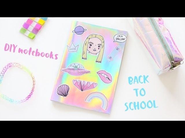 DIY Notebooks. BACK TO SCHOOL - NotSoFunnyAny