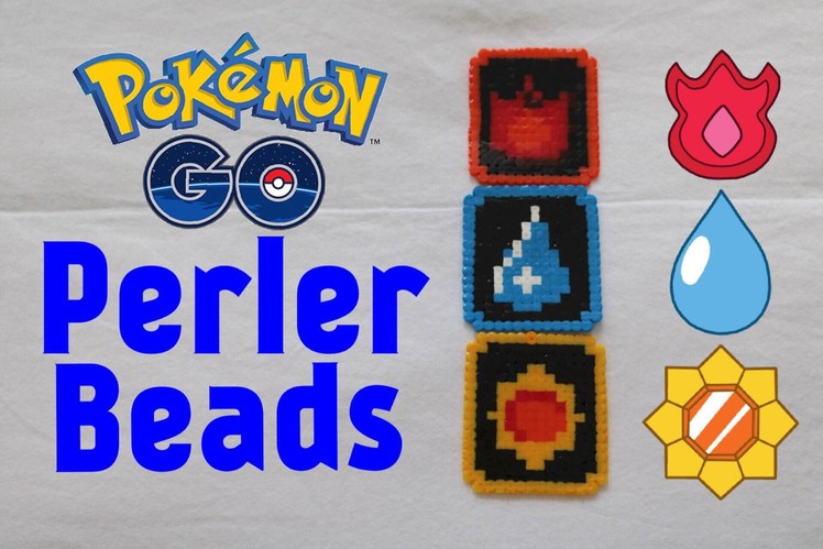 DIY Pokemon: Generation 1 Badges (Hama.Perler Beads) Tutorial #24