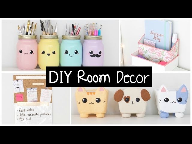 DIY Room Decor & Organization - EASY & INEXPENSIVE Ideas!