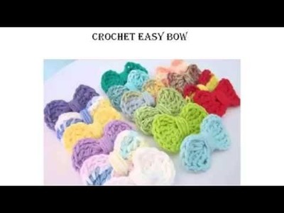 How to Crochet Easy Mini Bow
