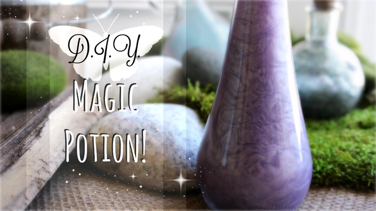 How to Make a Magic Potion. Magical DIY Crafts for Halloween. The Magic Crafter