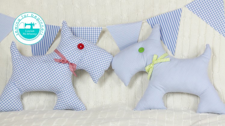How to make dog softies from upcycled shirts