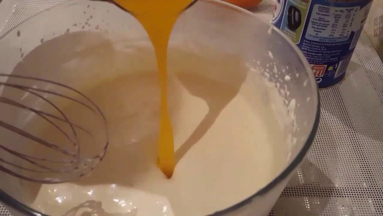 How to make Orange icecream. . . . .