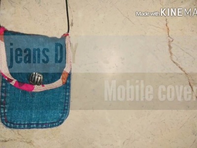 Jeans DIY mobile cover