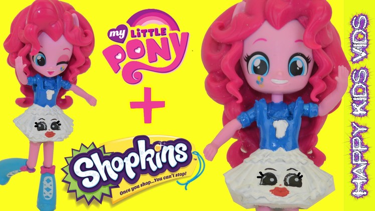 MY Little Pony Pinkie Pie Happy Meal Toy Shopkins DIY Custom Tutorial