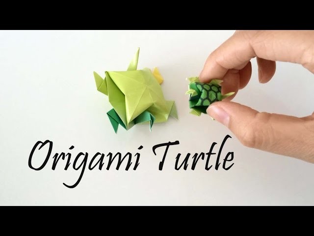 Origami - Turtle tutorial