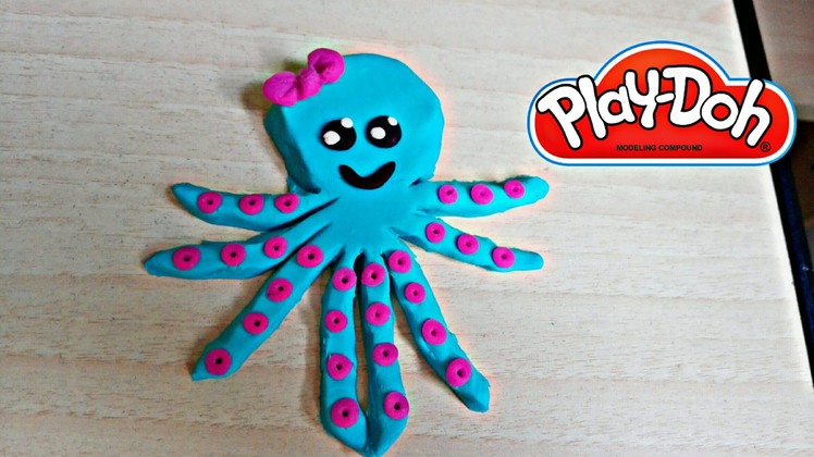 Play Doh Octopus How to make | Como hacer pulpo de Plastilina Play Doh