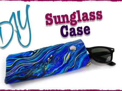 Sunglass Case | DIY | Diving Head First