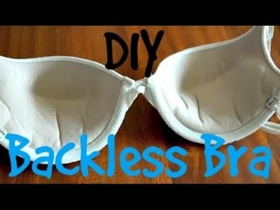 DIY Backless Bra