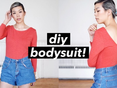 DIY Bodysuit.Leotard! (+bonus fashion show!)