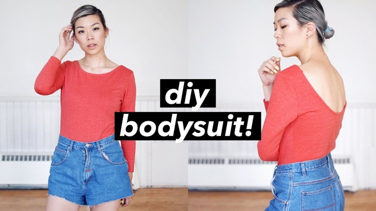 DIY Bodysuit.Leotard! (+bonus fashion show!)