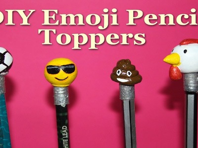 DIY Emoji Pencil Toppers | Craftosphere Episode 3
