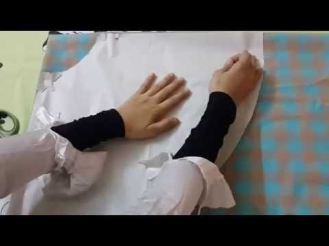 DIY  How to make girl circle skirt easily and professional .