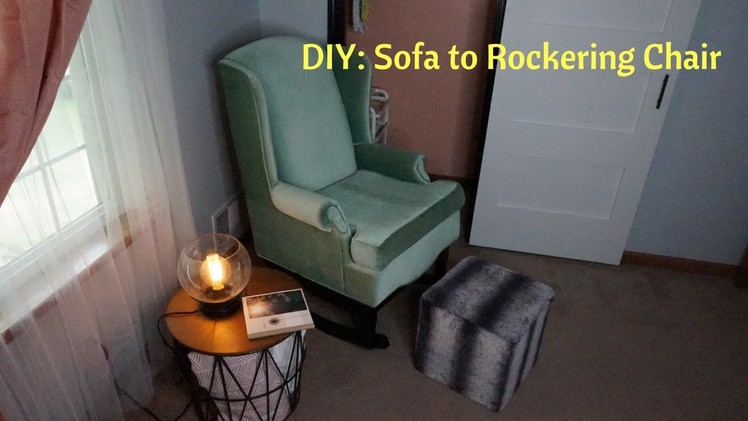 DIY: How To Transform A Sofa Chair to a Rocker | Viktoriya Cole