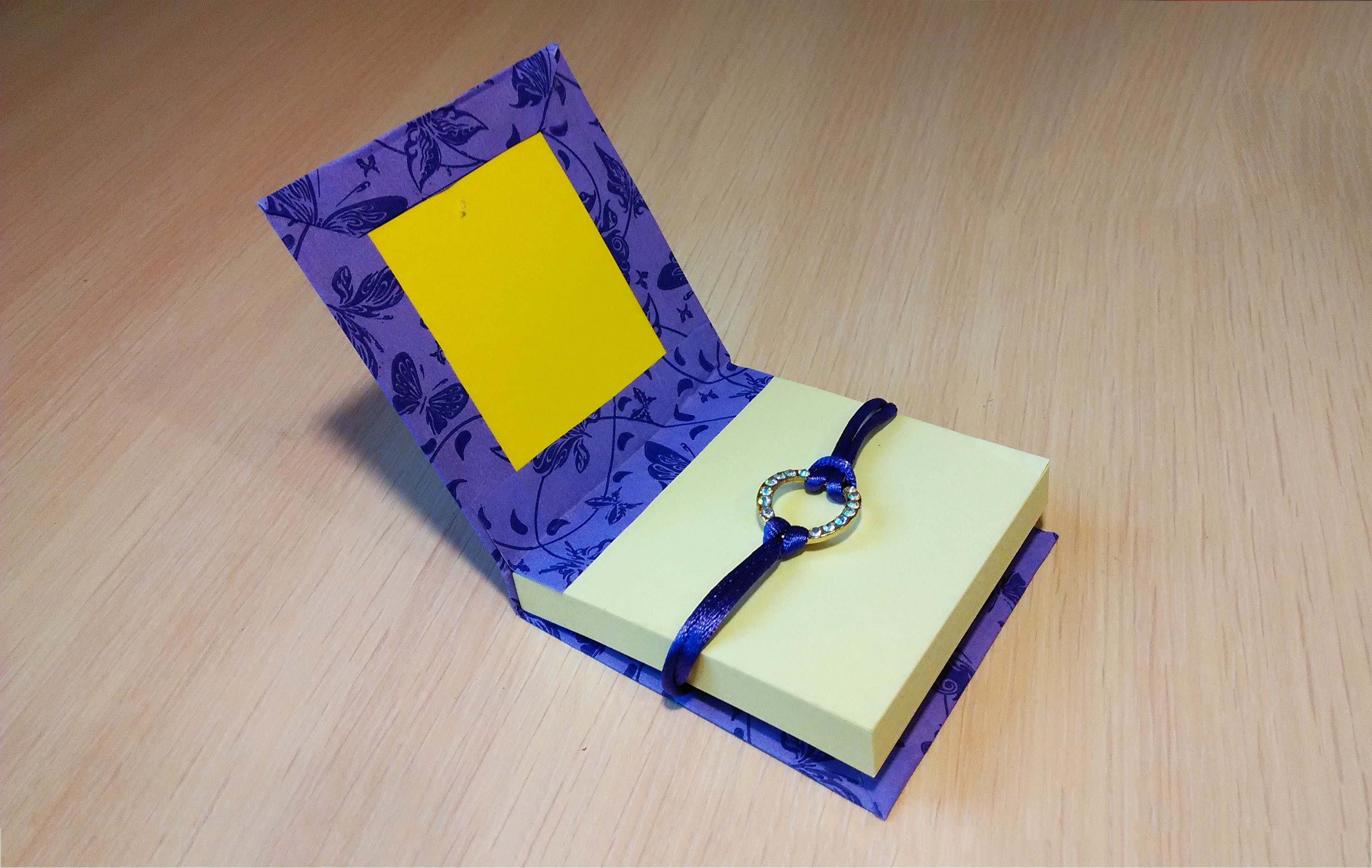DIY mini DIARY in 3 minutes. Ideas for gift. Mini notebook portatili ...