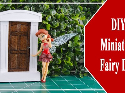 DIY Miniature Fairy Door! Wall Decoration