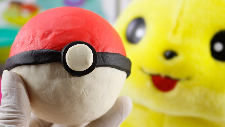 DIY PLAY-DOH POKÉMON BALL - How to Make Pokémon Ball from Play-Doh Clay - It's very EASY