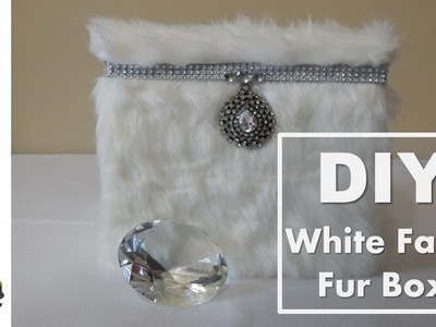 DIY | White Faux Fur Box "Viewer Requested"