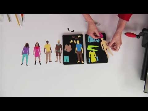 Ellison Education Video Series: Making and Dressing Paper People with Sandi Genovese