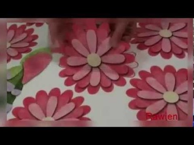 How to decorate your room with paper flowers