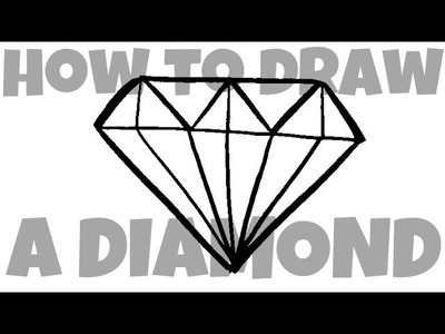How to Draw a Diamond (two versions)