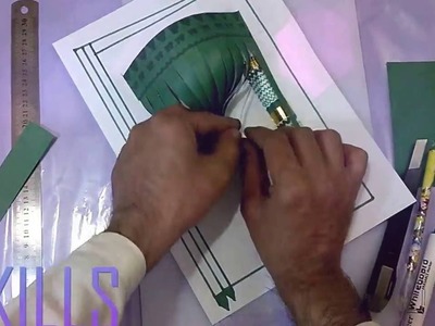 HOW TO MAKE A BEAUTIFUL MODEL OF ROZA MUBARAK WITH PAPER (WALL)