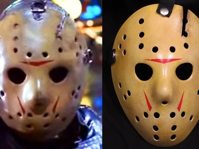 How to Make a Friday The 13th Part 8 Jason Mask - DIY Painting Tutorial