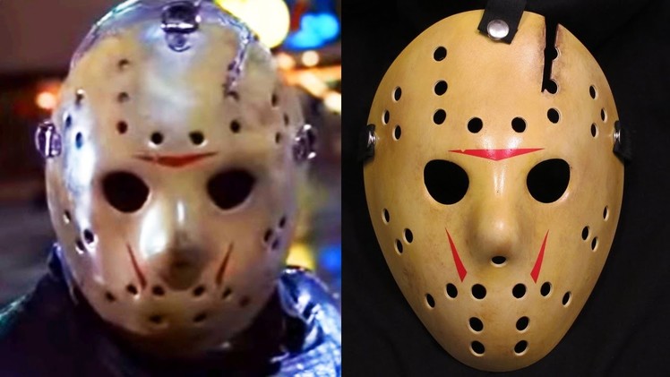 How to Make a Friday The 13th Part 8 Jason Mask - DIY Painting Tutorial