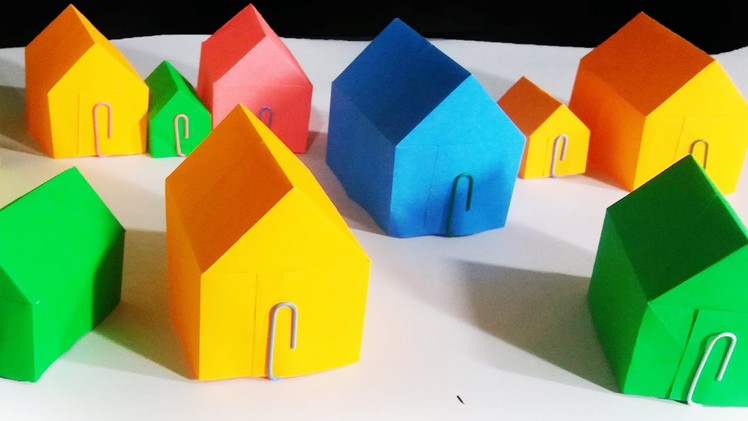 How to make a paper house