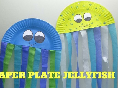 How to Make a Paper Plate Jellyfish