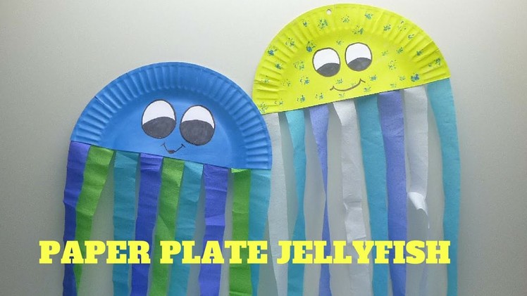 How to Make a Paper Plate Jellyfish