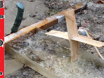How To Make A Popsicle Stick Water Turbine