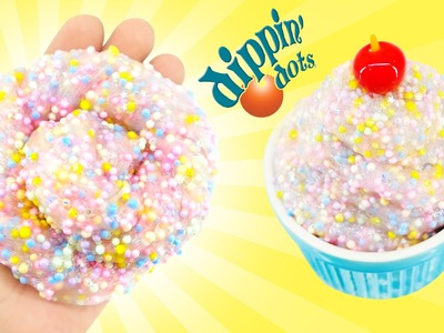 How to make DIPPIN' DOTS ICE CREAM SLIME DIY - KidsMon!! ♥