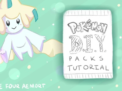 How to Make Homemade Pokemon Booster Packs! DIY