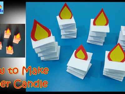 How to Make Paper Candle