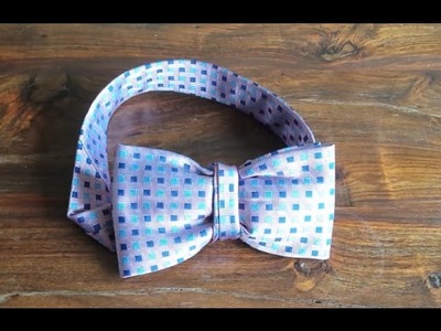 How To Tie A Bow Tie With A Regular Tie