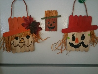 Kid friendly fall diy scarecrow project