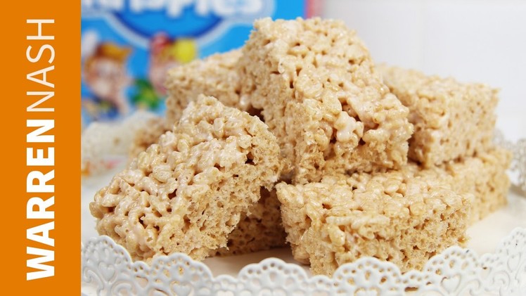 Rice Crispy Treats Recipe - DIY with Marshmallows - Recipes by Warren Nash