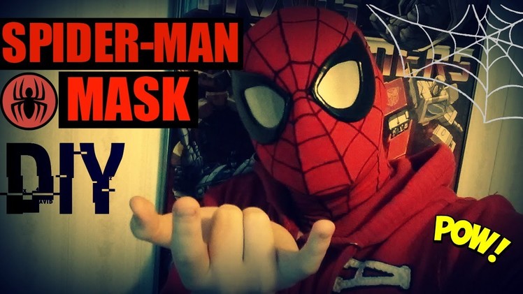 Spider man mask DIY.Tutorial