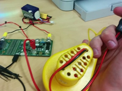 DieBieMS - DIY BMS - Testing main output switch.