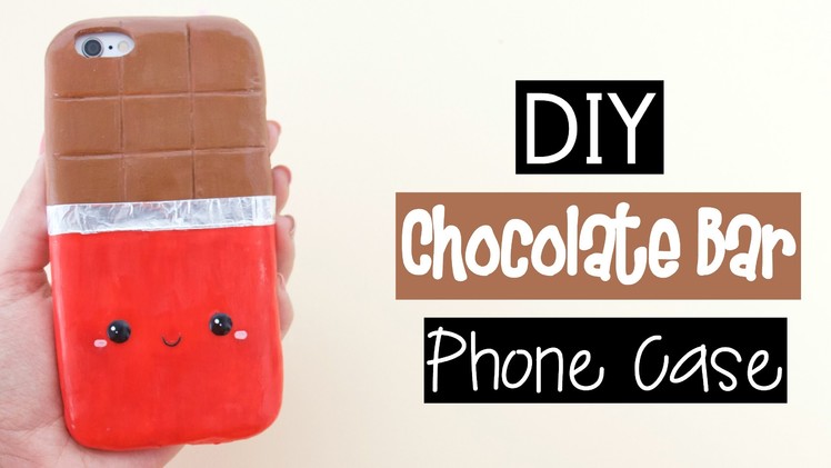 DIY CHOCOLATE BAR PHONE CASE