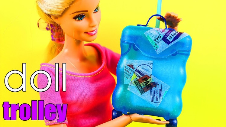 DIY Doll Trolley Bag