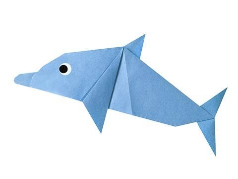 DIY How to make Origami Dolphin step by step - Handmade Guides