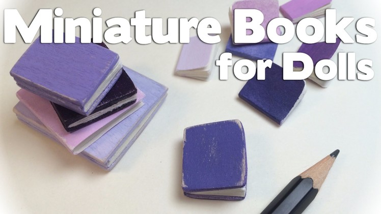 DIY Miniature Handmade Books