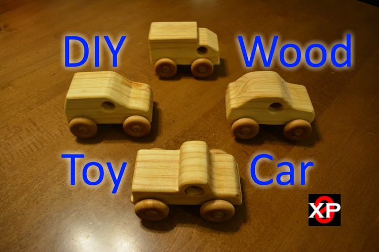 DIY Wooden Toy Cars
