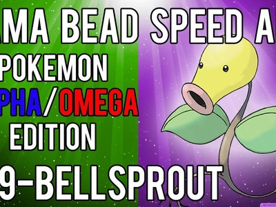 Hama Bead Speed Art | Pokemon | Alpha.Omega | Timelapse | 069 - Bellsprout