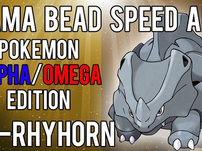Hama Bead Speed Art | Pokemon | Alpha.Omega | Timelapse | 111 - Rhyhorn