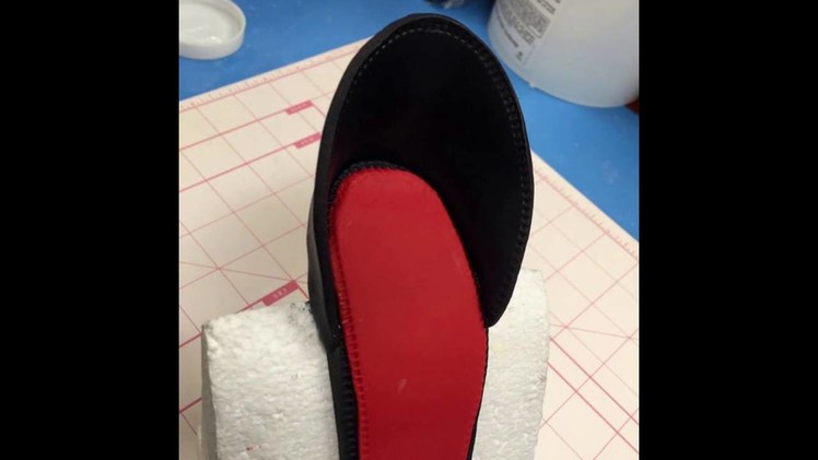 How to make a Fondant High Heel Shoe