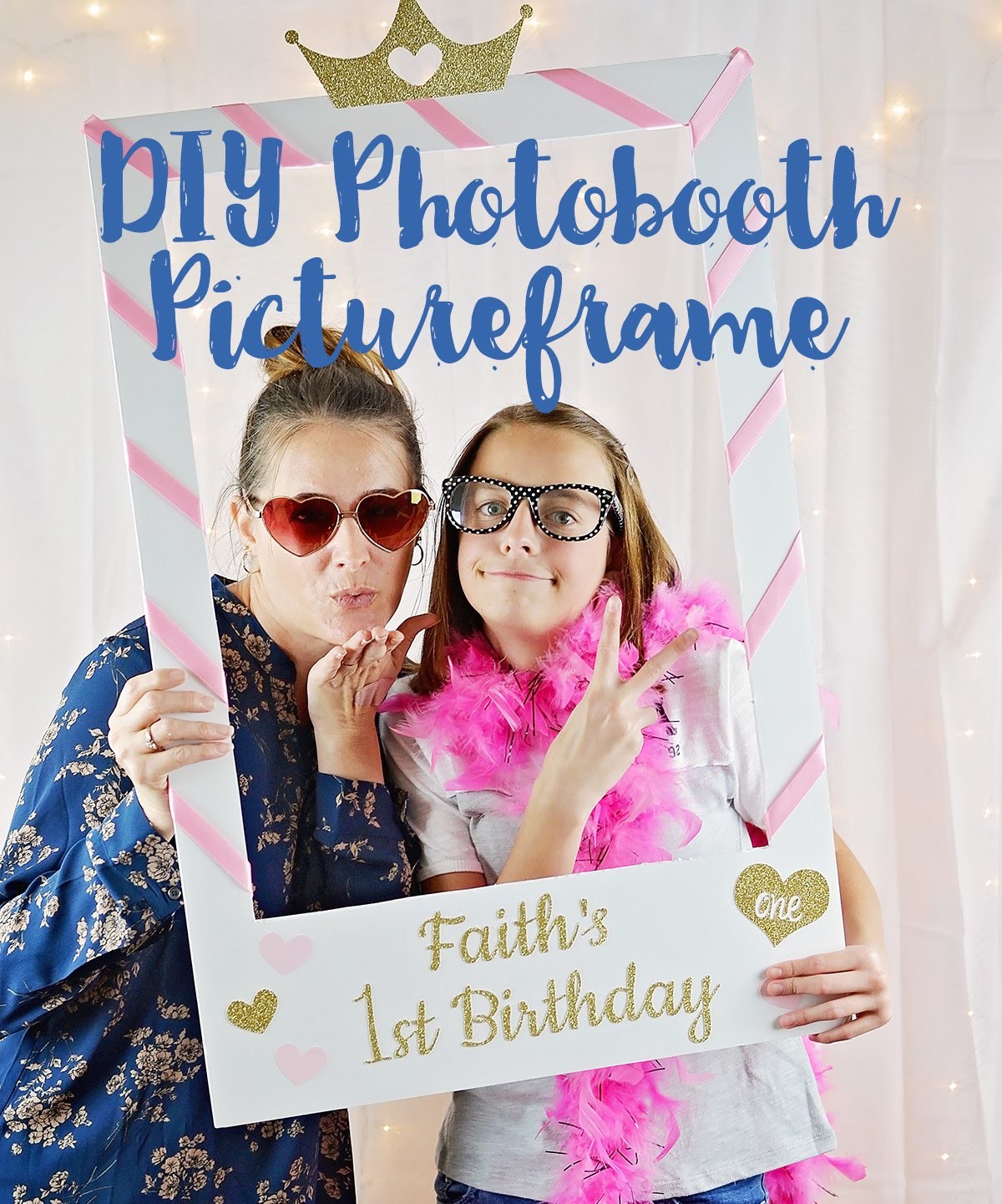 How To Make A Photo Booth Picture Frame