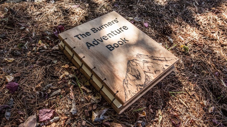 How to Make a Scrapbook: An UP inspired wood Adventure book!